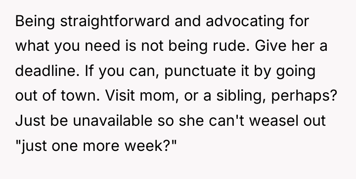 Being straightforward and advocating for what you need is not...