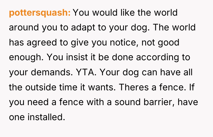 pottersquash You would like the world around you to adapt...