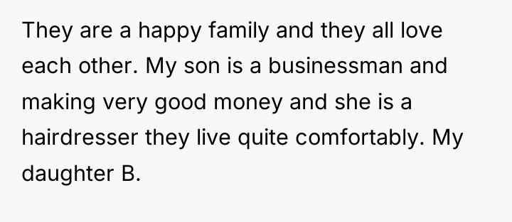 They are a happy family and they all love each...