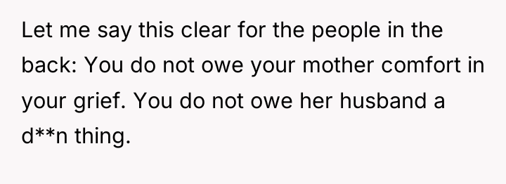 Let me say this clear for the people in the...