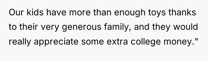 Our kids have more than enough toys thanks to their...