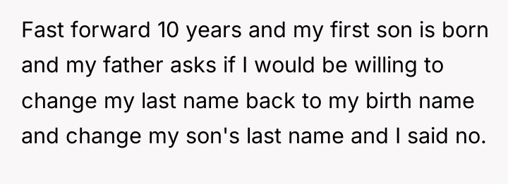 Fast forward 10 years and my first son is born...