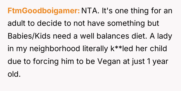 FtmGoodboigamer NTA. It's one thing for an adult to decide...