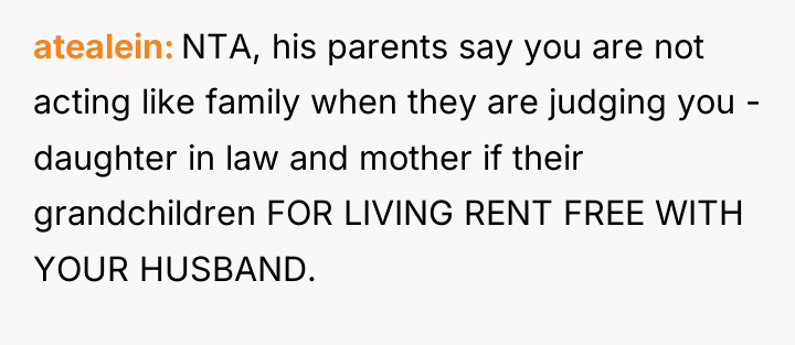 atealein NTA, his parents say you are not acting like...