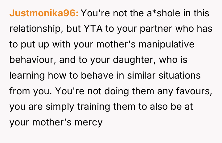 Justmonika96 You're not the a*shole in this relationship, but YTA...