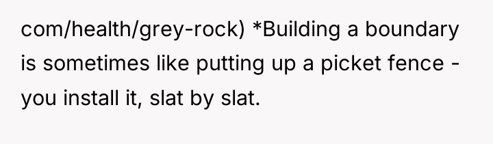 com/health/grey-rock) *Building a boundary is sometimes like putting up a...