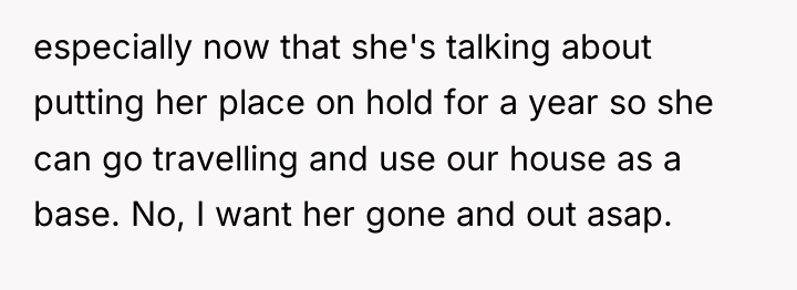 especially now that she's talking about putting her place on...