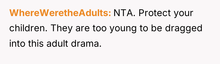 WhereWeretheAdults NTA. Protect your children. They are too young to...