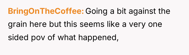 BringOnTheCoffee Going a bit against the grain here but this...