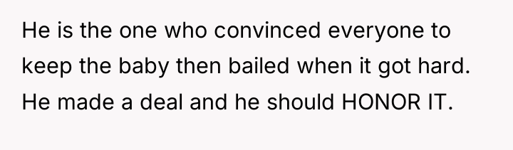 He is the one who convinced everyone to keep the...