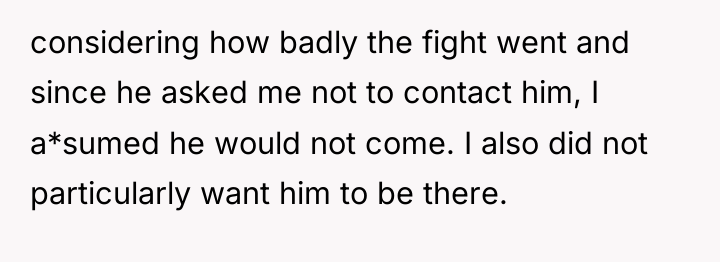 considering how badly the fight went and since he asked...