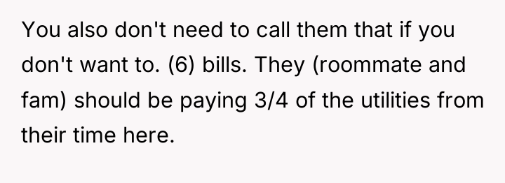 You also don't need to call them that if you...