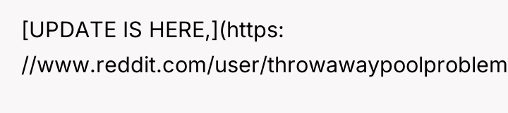 [UPDATE IS HERE,](https: //www.reddit.com/user/throwawaypoolproblem/comments/vznzde/update_aita_for_ruining_my_brothers_marriage/?