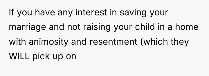 If you have any interest in saving your marriage and...