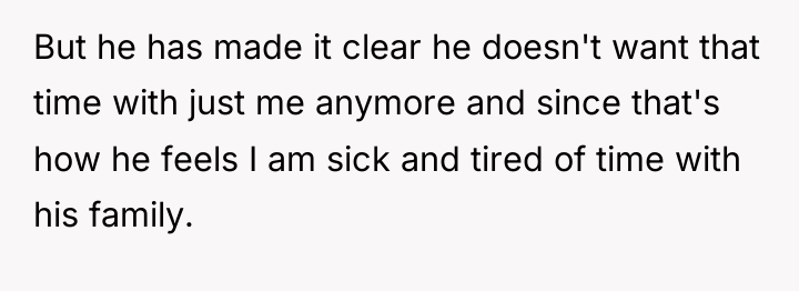 But he has made it clear he doesn't want that...