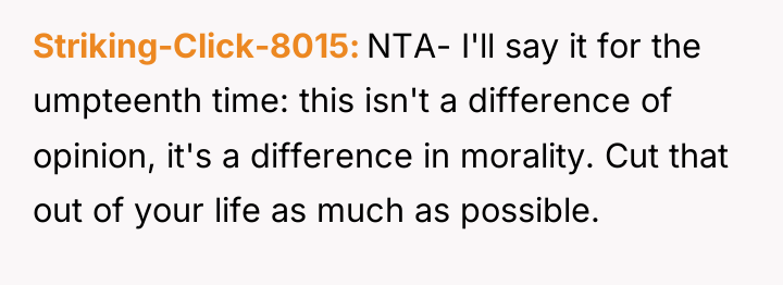 Striking-Click-8015 NTA- I'll say it for the umpteenth time: this...