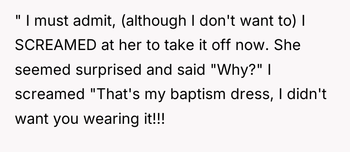 " I must admit, (although I don't want to) I...