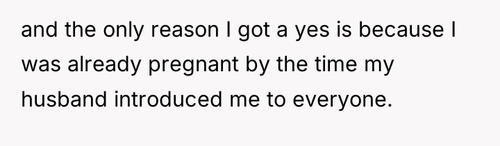 and the only reason I got a yes is because...