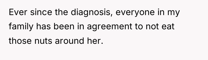 Ever since the diagnosis, everyone in my family has been...