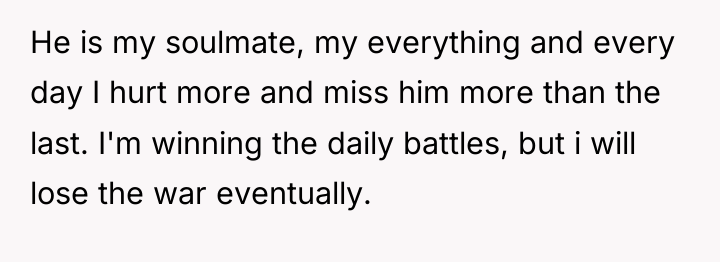 He is my soulmate, my everything and every day I...
