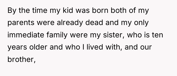 By the time my kid was born both of my...