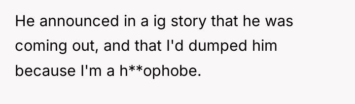 He announced in a ig story that he was coming...