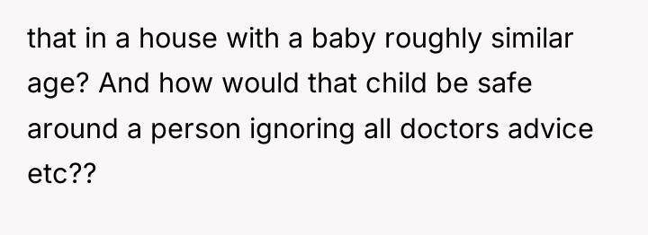 that in a house with a baby roughly similar age?...