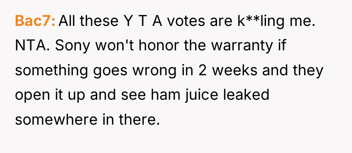 Bac7 All these Y T A votes are k**ling me....