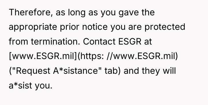Therefore, as long as you gave the appropriate prior notice...