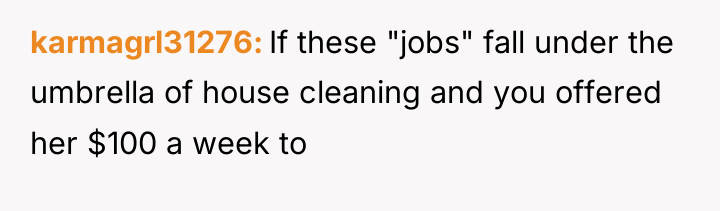 karmagrl31276 If these "jobs" fall under the umbrella of house...