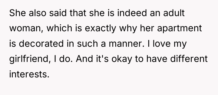 She also said that she is indeed an adult woman,...