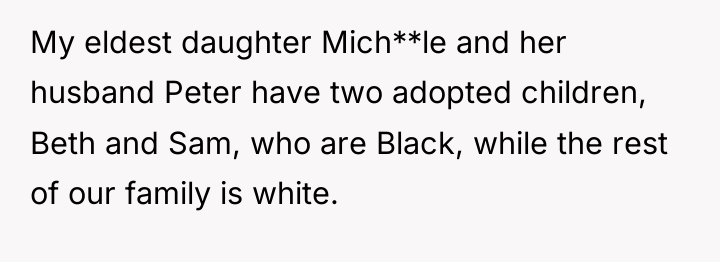 My eldest daughter Mich**le and her husband Peter have two...