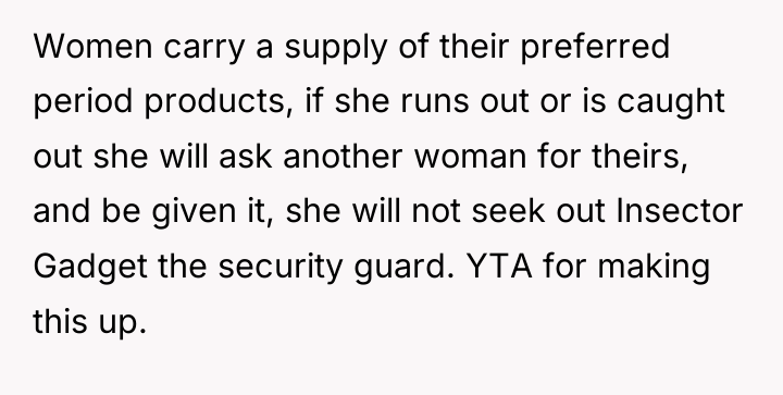 Women carry a supply of their preferred period products, if...