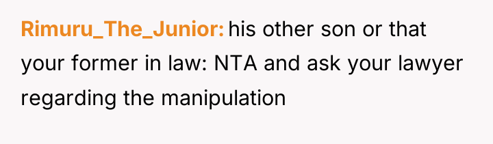 Rimuru_The_Junior his other son or that your former in law:...