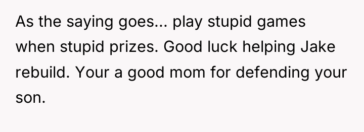 As the saying goes... play stupid games when stupid prizes....