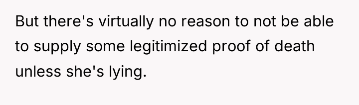 But there's virtually no reason to not be able to...