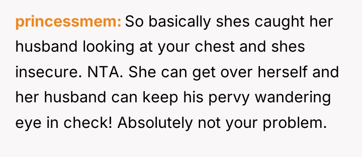 princessmem So basically shes caught her husband looking at your...