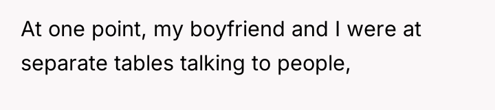 At one point, my boyfriend and I were at separate...