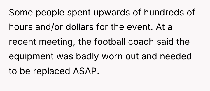 Some people spent upwards of hundreds of hours and/or dollars...