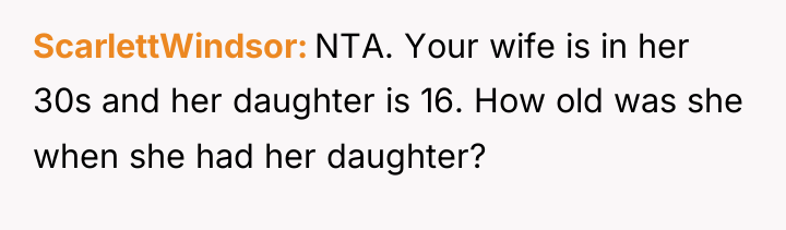 ScarlettWindsor NTA. Your wife is in her 30s and her...