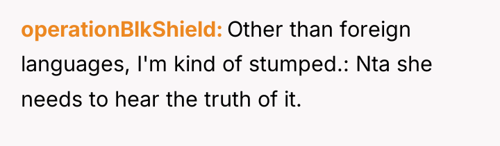 operationBlkShield Other than foreign languages, I'm kind of stumped.: Nta...