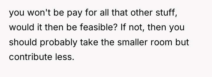 you won't be pay for all that other stuff, would...