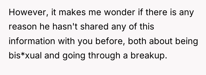 However, it makes me wonder if there is any reason...