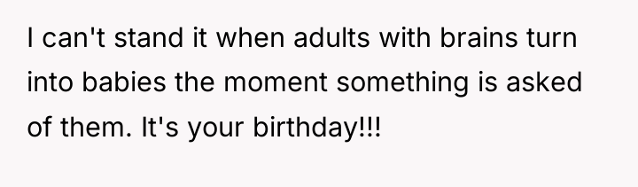 I can't stand it when adults with brains turn into...