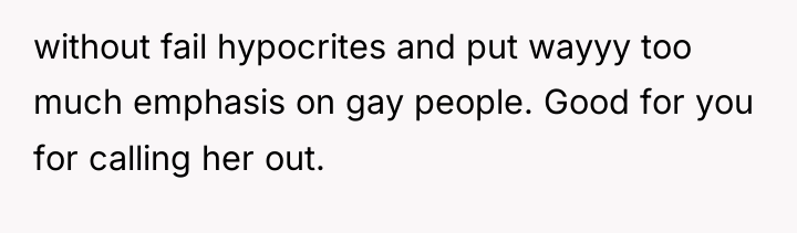 without fail hypocrites and put wayyy too much emphasis on...