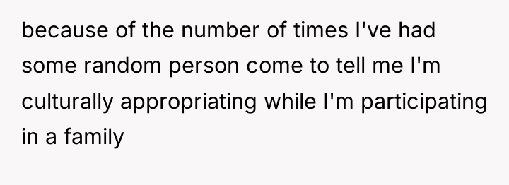 because of the number of times I've had some random...