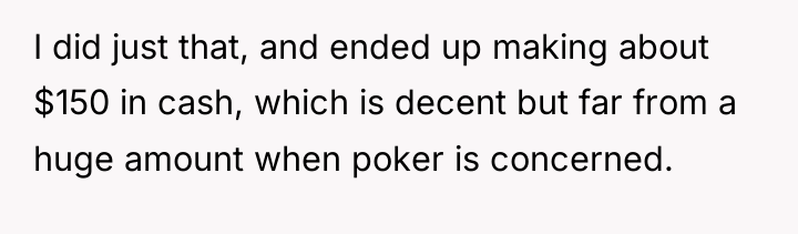 I did just that, and ended up making about $150...