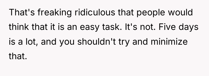 That's freaking ridiculous that people would think that it is...
