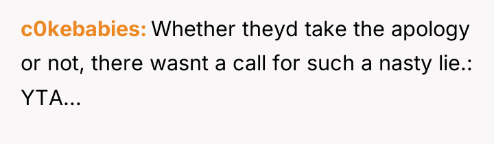 c0kebabies Whether theyd take the apology or not, there wasnt...