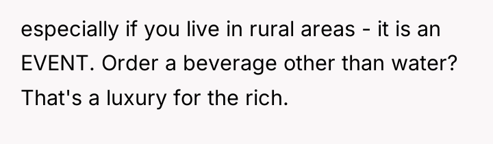 especially if you live in rural areas - it is...